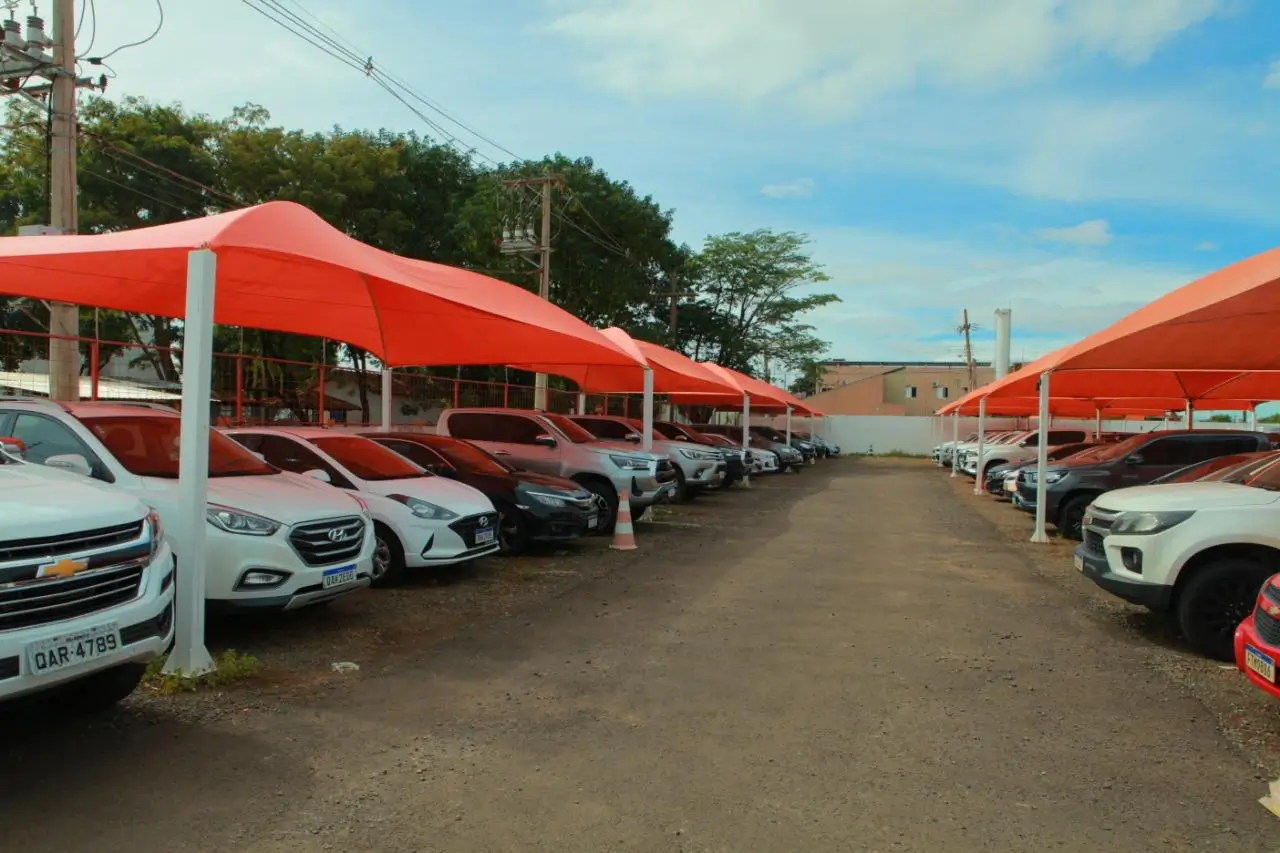 Vagas cobertas da VCM Park